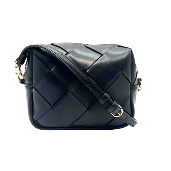 a new day Handbags - A New Day Small Woven Crossbody Bag – Gold Hardware, Brand New with Tags